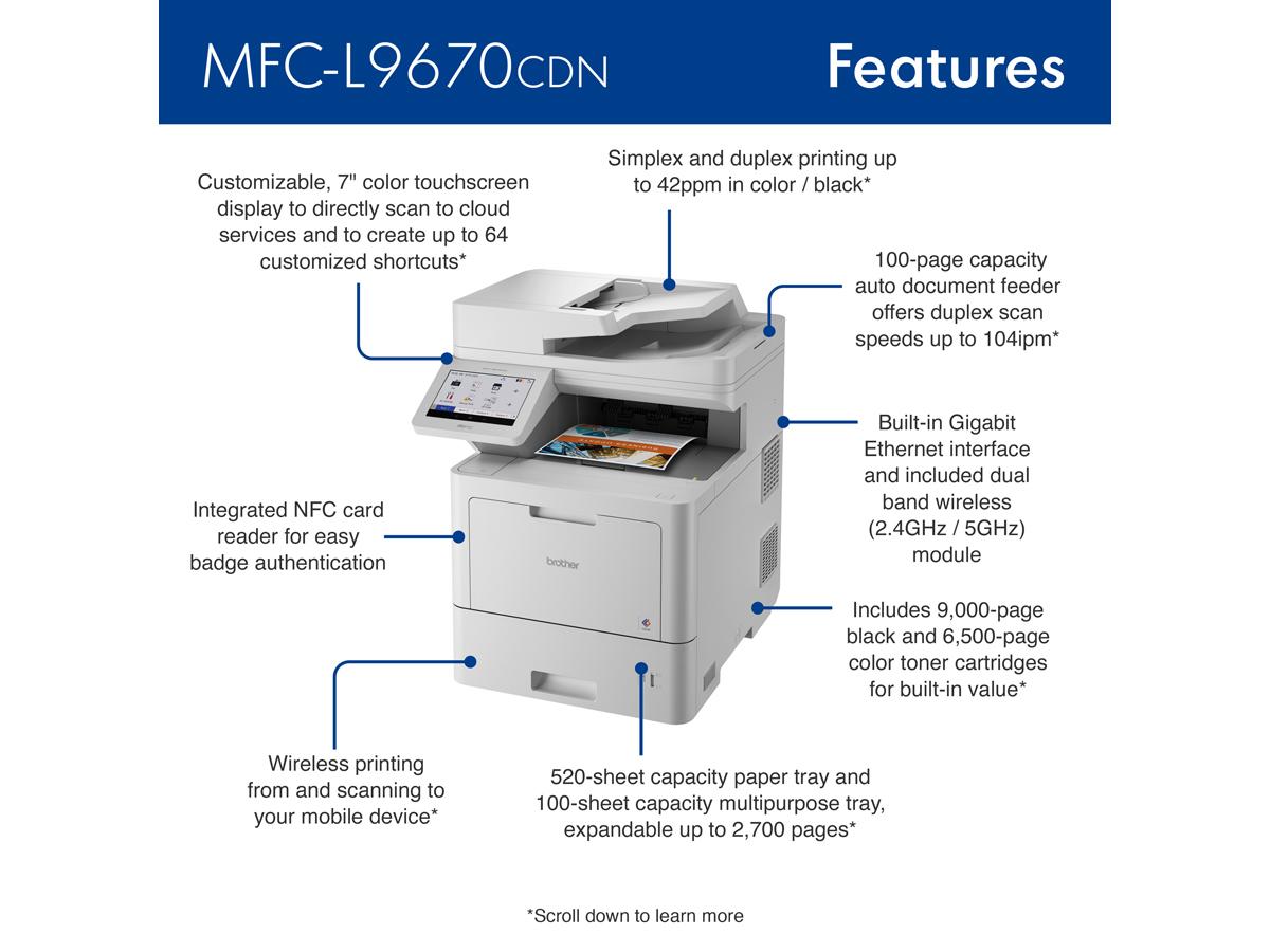 MFC-L9660 Features 1